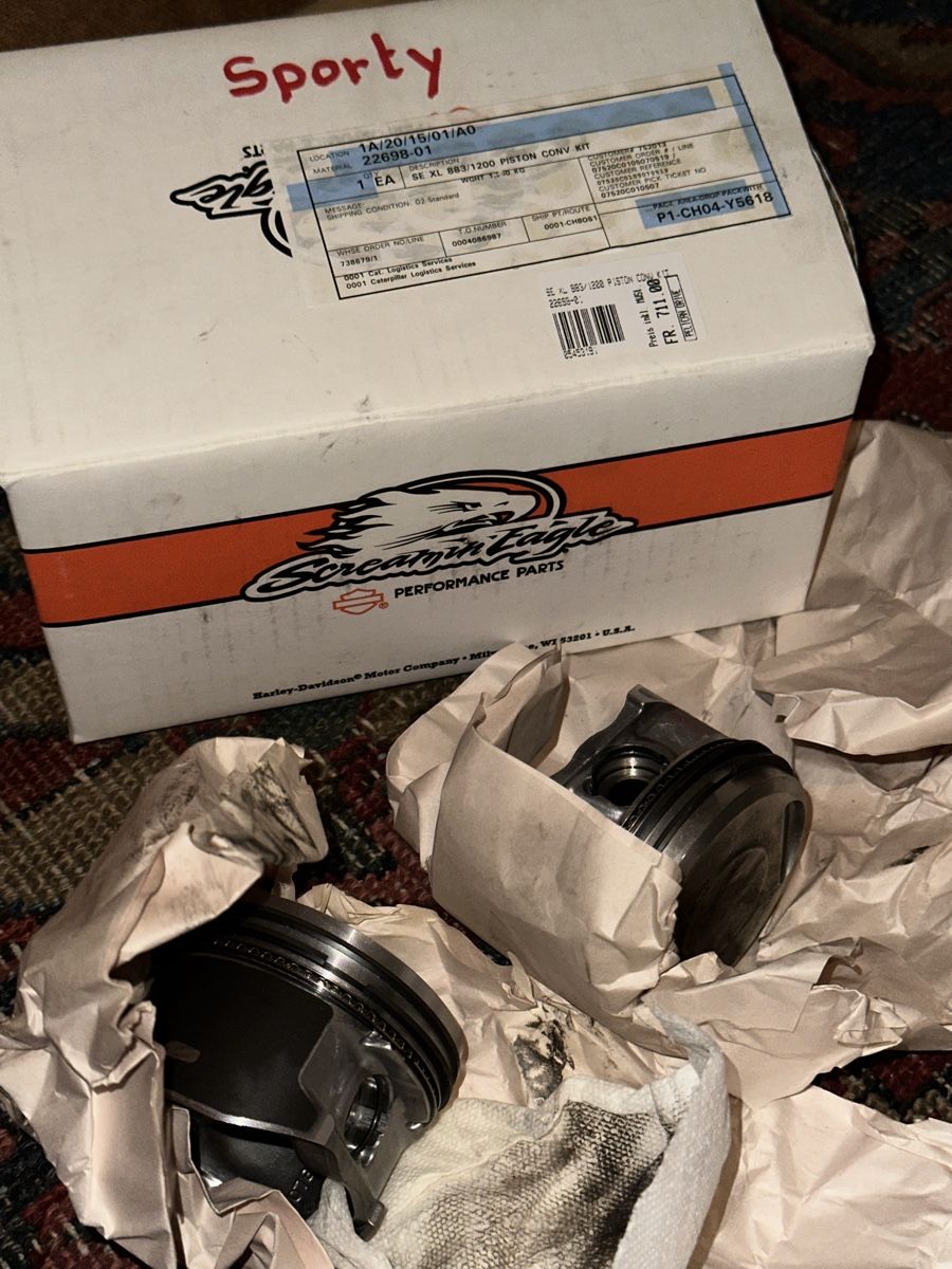 Harley-Davidson Tutti i ricambio per moto: Harley Davidson OEM Sportster 883 - Piston Kit – Nuovo (secondo la descrizione) da Unteraegeri venduto da weber588 2