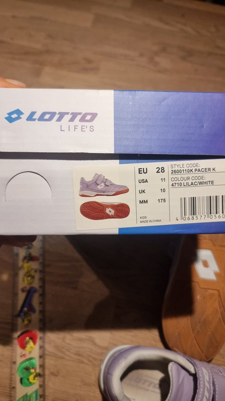 Scarpe per ragazze: Lotto Hallenschuhe, 28 – Usato da Buttikon SZ venduto da Limo180 3