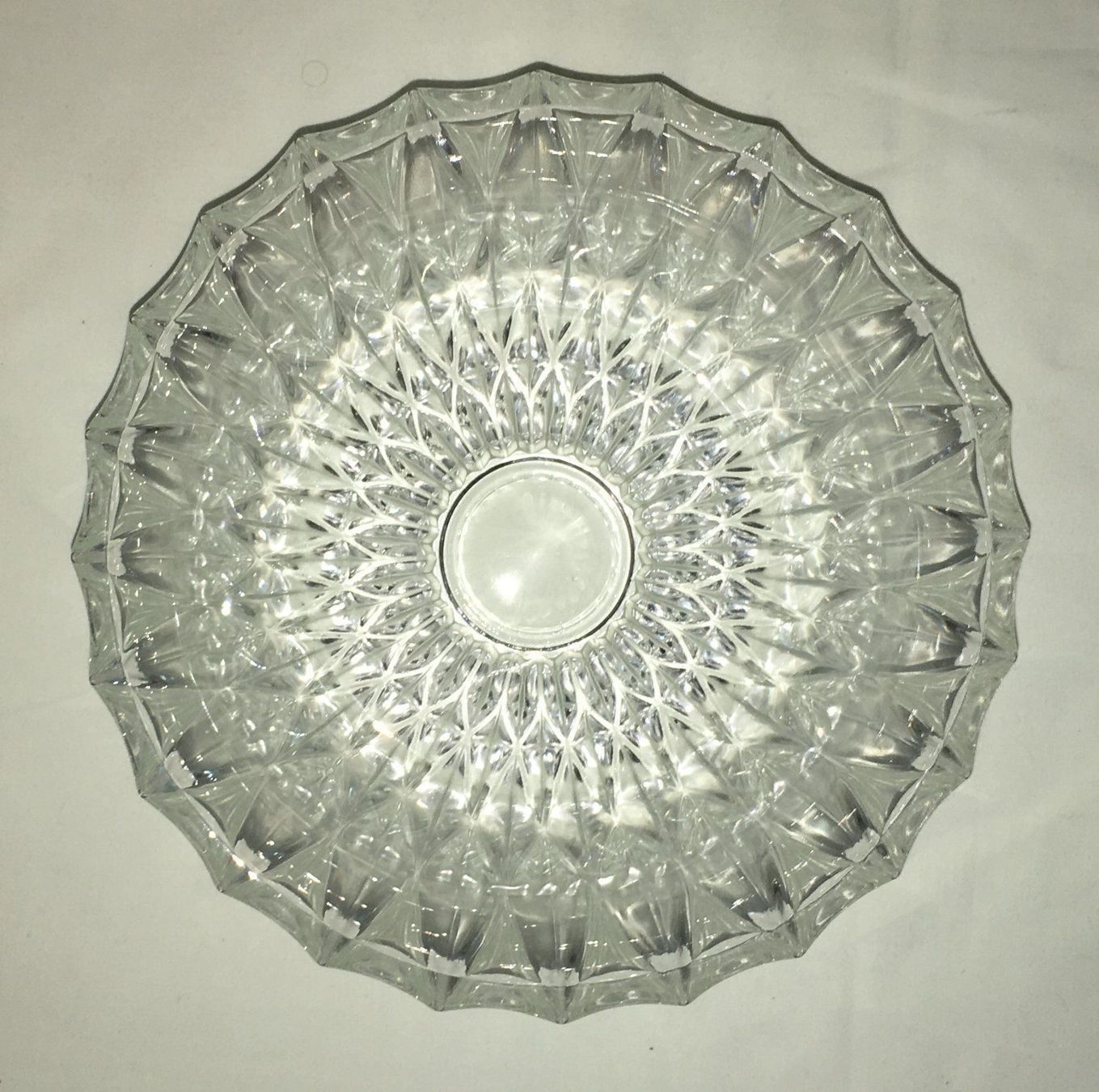 Schalen: Bleikristall-Schale - D 21 x H 8 cm – Gebraucht aus Oftringen von Vucki
