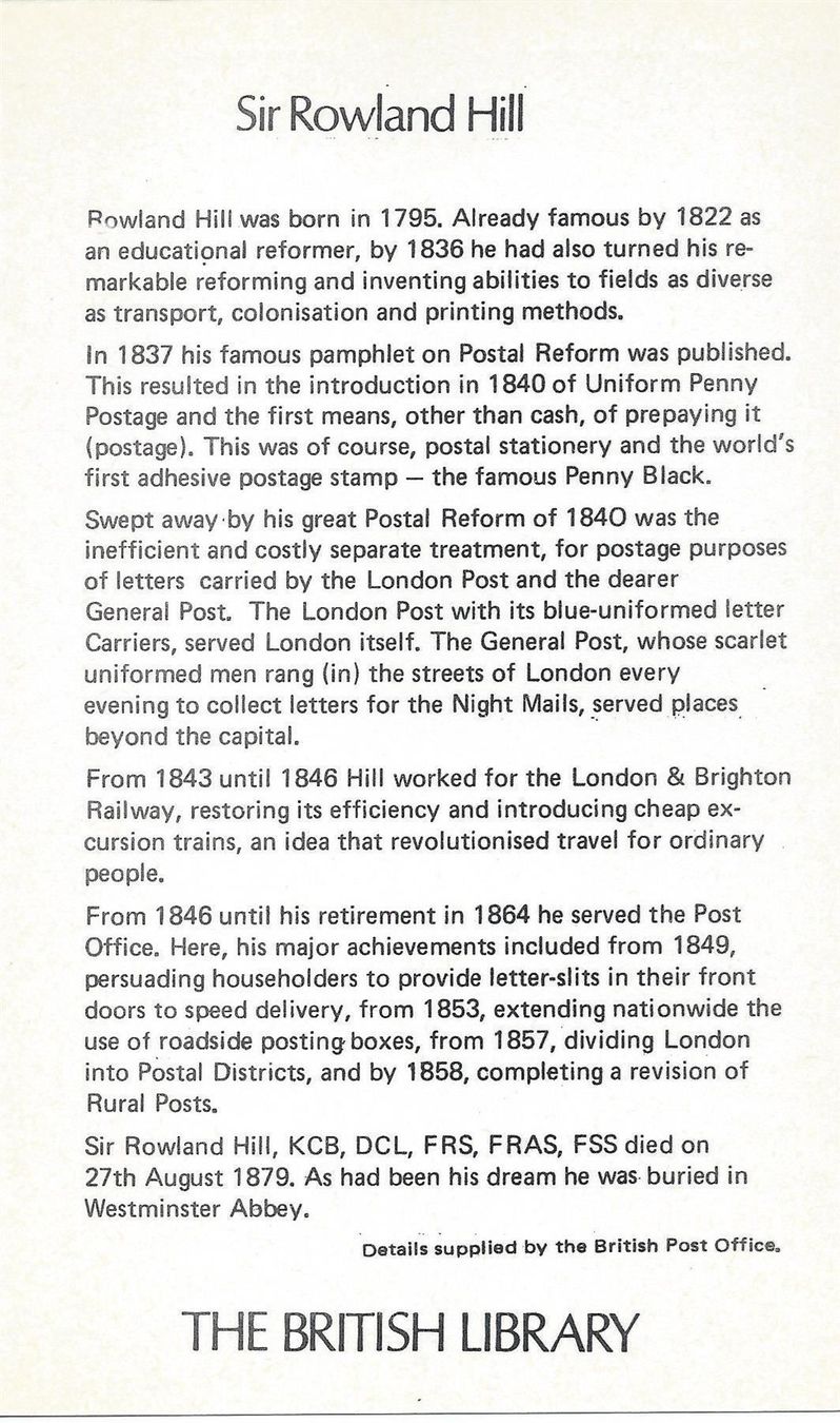Tutti i francobolli: GRANDE-BRETAGNE 1979 FDC British Library – Usato da Bussigny venduto da jacky1953 1