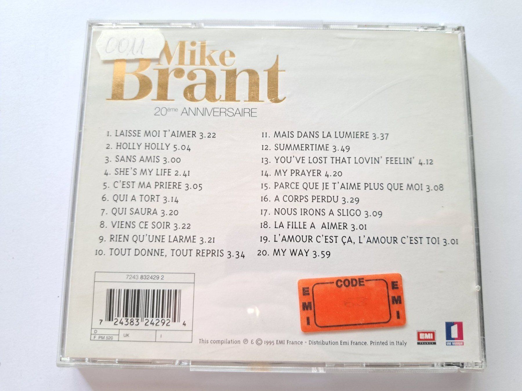 CDs: Cd Mike Brant - 20 Anniversaire – Gebraucht aus Pully von bro_n52j 1