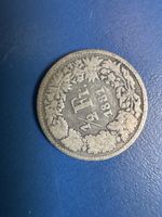 Pièce 1/2 Franc Suisse 1881 Helvetia Argent