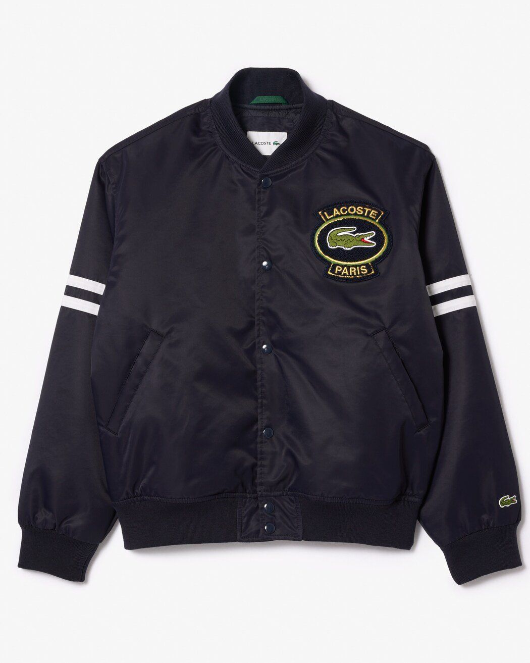 Lacoste Giacche: Lacoste Men's Paris Logo Bomber Jacket Abysm – Nuovo (secondo la descrizione) da Liestal venduto da fibonaccis