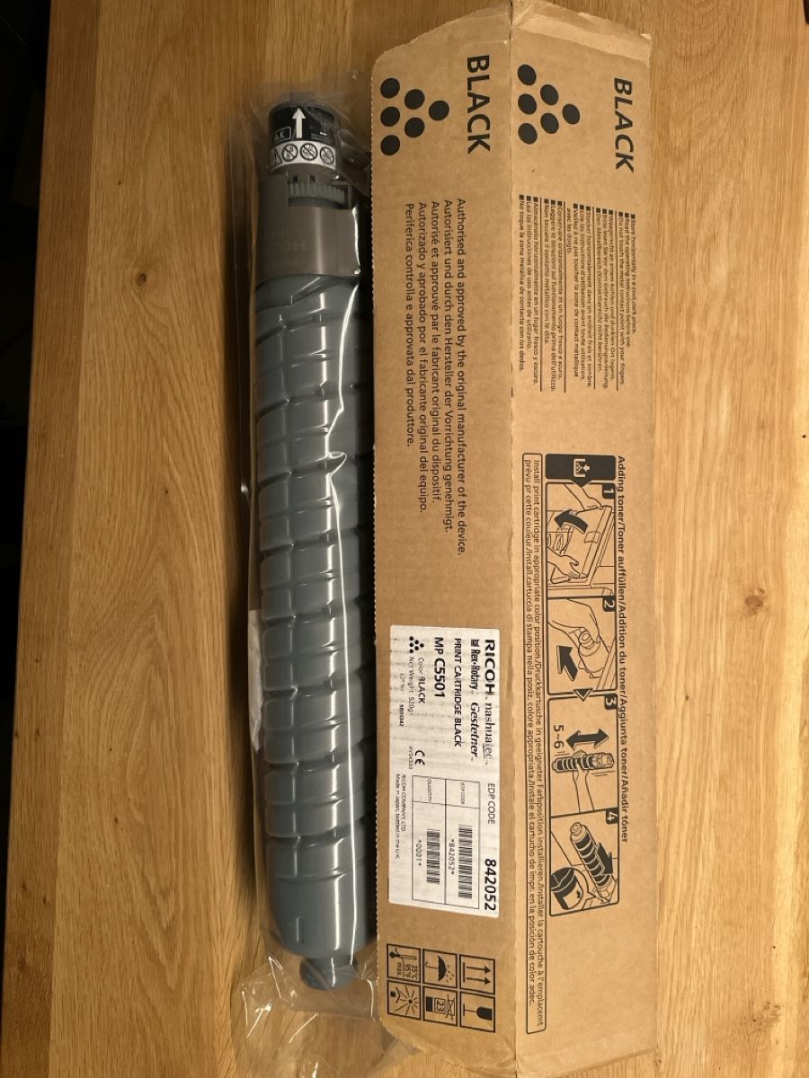 Ricoh Druckerpatronen & Toner: Toner Black – Neu und originalverpackt aus Oberwangen b. Bern von Audiofisch 1