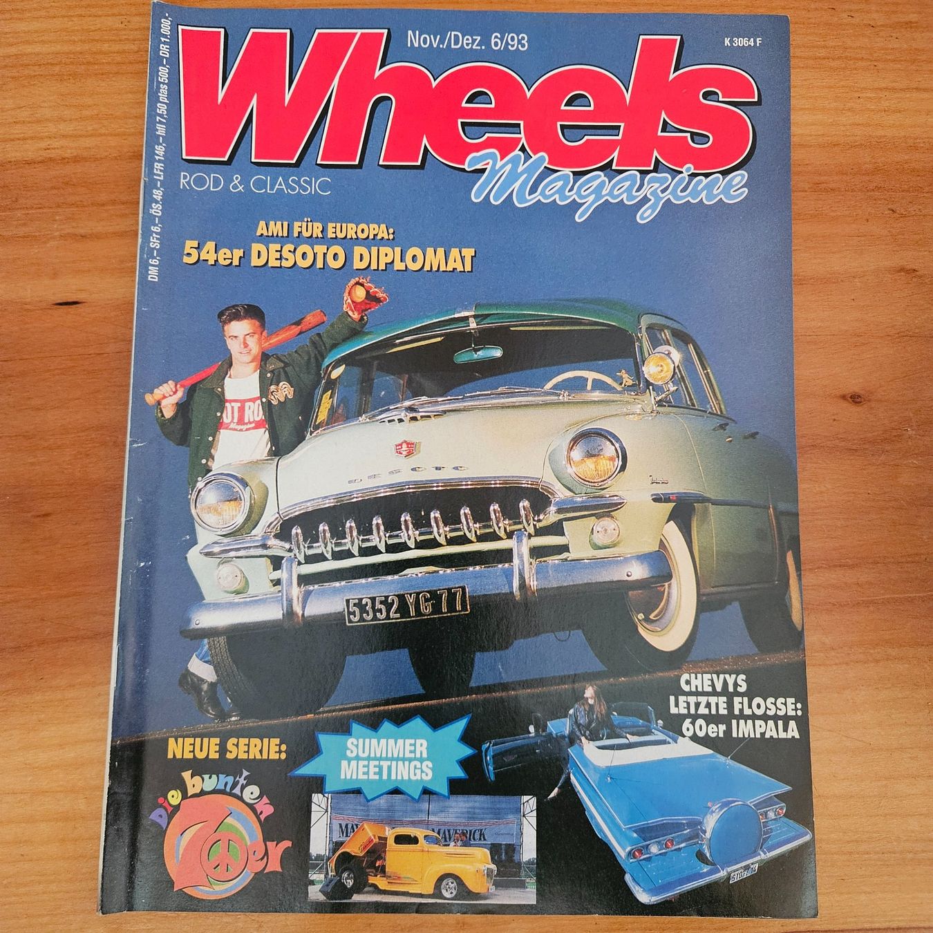 Riviste & Magazine: 2 Stück Wheels Magazine Rod & Classic1993 – Usato da St.Gallenkappel venduto da RocknSkull