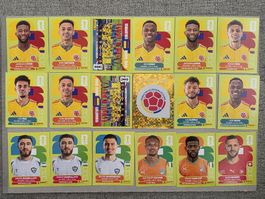 PANINI WM 2026 Stickers - 166 Bilder (mit doppelten Bilder))