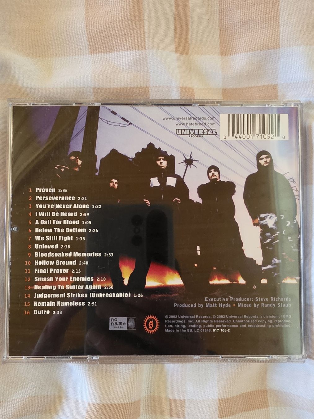 CDs: Hatebreed Perseverance CD guter Zustand – Gebraucht aus Zuoz von engadinerbuab 1