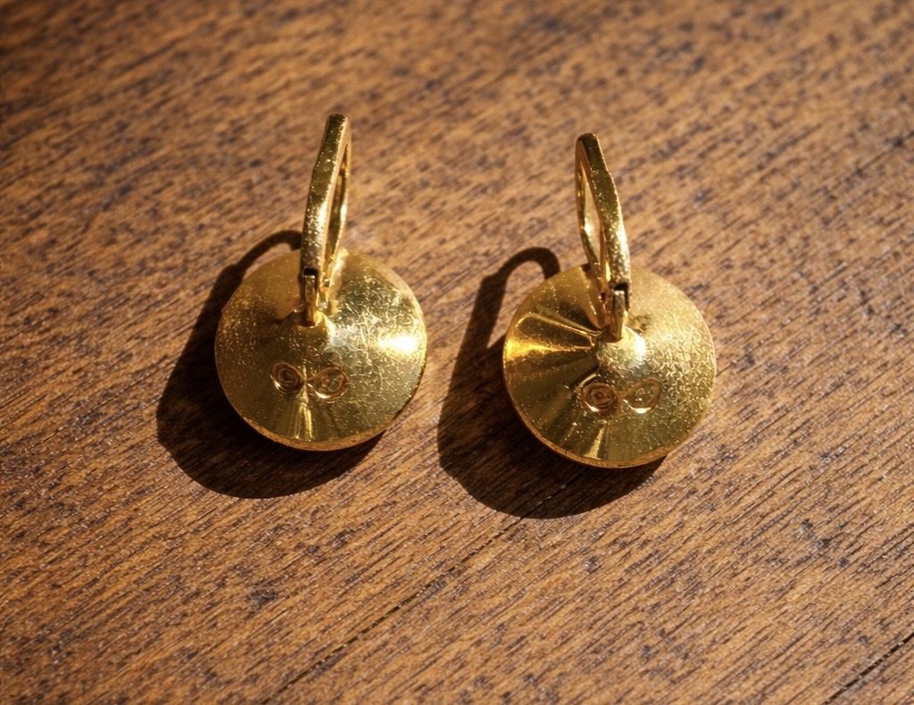 Swarovski Orecchini pendenti & Orecchini a lobo: Swarovski Ohrringe vergoldet – Usato da Dielsdorf venduto da Dnaloria 1