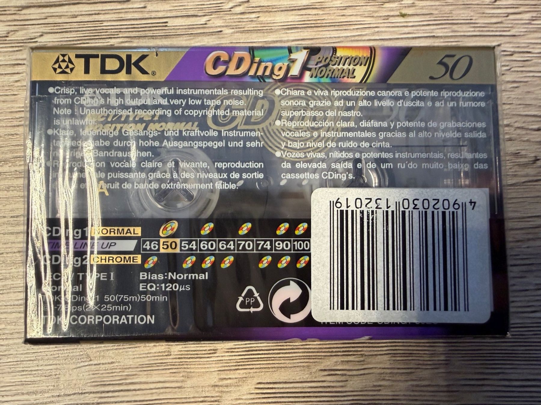 Musicassette: 20 Stk TDK - CDing1 50 Typ1 Normal OVP – Nuovo (secondo la descrizione) da Klingnau venduto da AudioVision 2