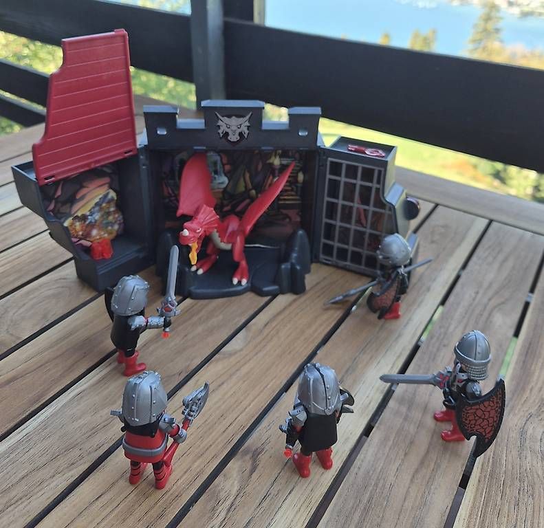 Giocattoli: Drachenhöhle Playmobil – Usato da Heiligenschwendi venduto da Lotusse-hair 3