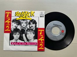 SLAPSTICK rare What's the matter Single Kult SWISS 80's T-4-