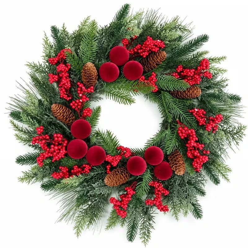 Tutte le decorazioni: Weihnachtskranz gross – Nuovo e nell'imballaggio originale da Bern venduto da Miraitrading 1