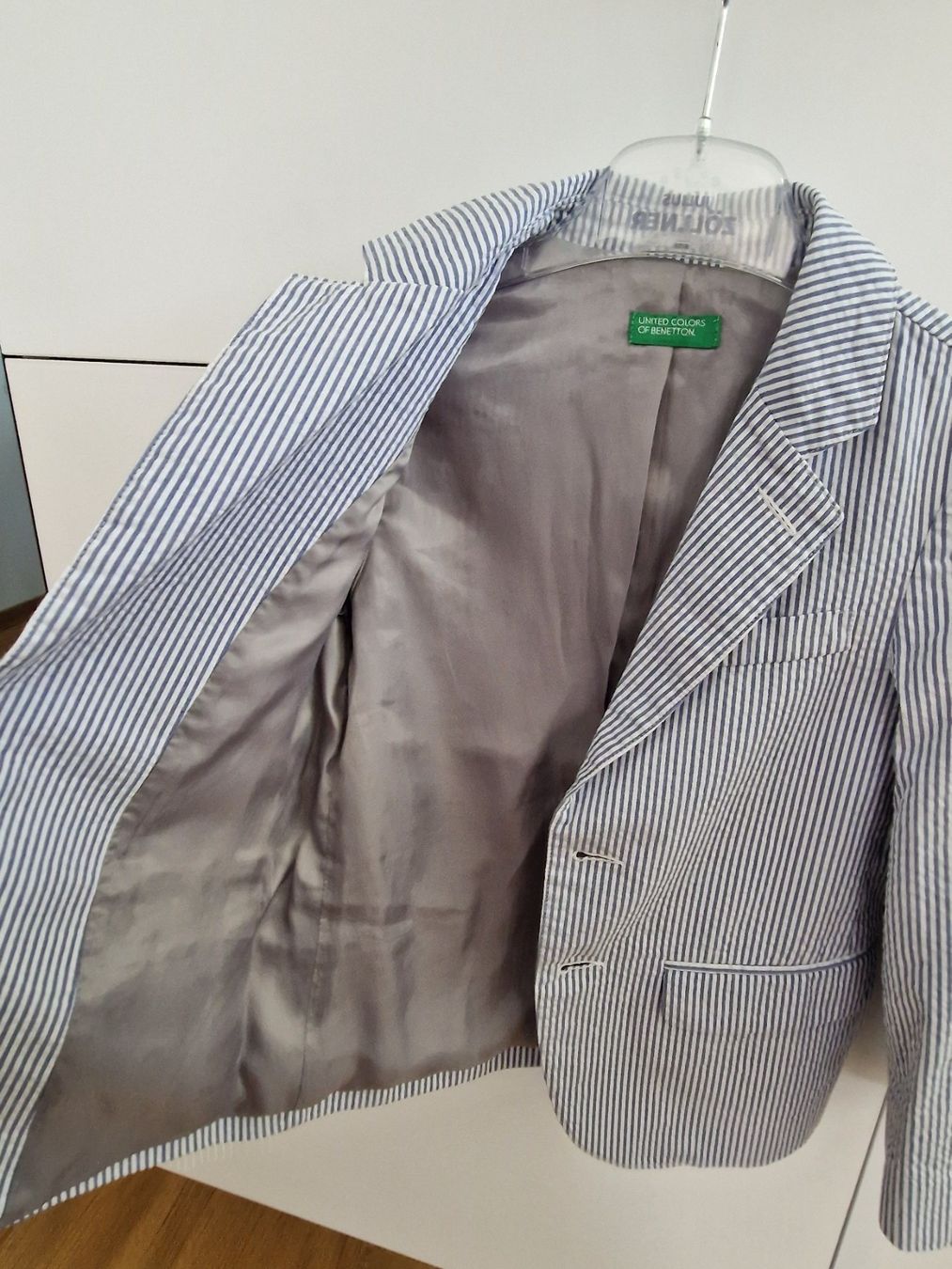 Benetton Giacche & Cappotti: Bennetton Jacke Gr. 110 NEU – Nuovo (secondo la descrizione) da Davos-Dorf venduto da Bpelikan 1