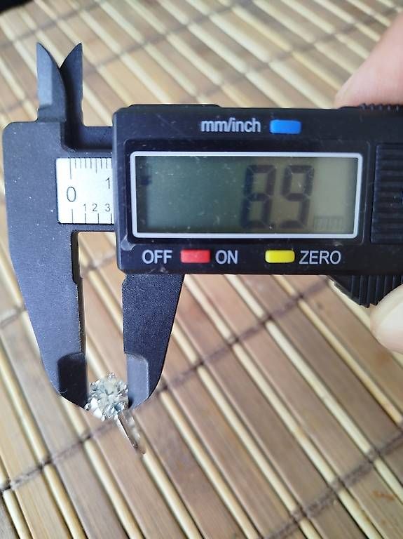 Anelli: Moissanite Ring Steindiätmeter 8.9mm. – Usato da Rupperswil venduto da Viland_Dann 1