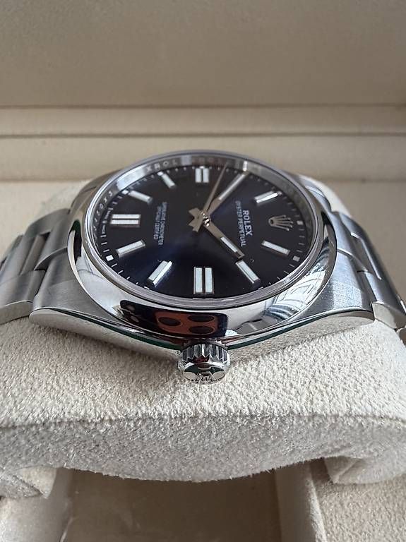 Rolex Orologi: Rolex Oyster Perpetual 41 Blau – Usato da Zürich venduto da timeio-swapwatch 4