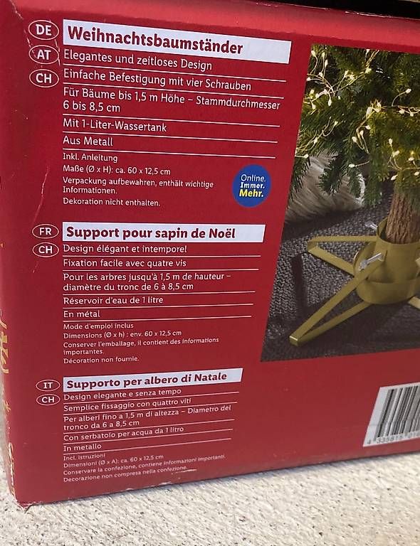 Pieds de sapin de Noël: Tannenbaum Ständer  – D'occasion à Stein am Rhein par kar_9lmg 2
