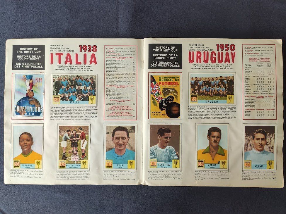 Panini Alben: PANINI album 1970 original – Gebraucht aus Gumefens von Golden 1