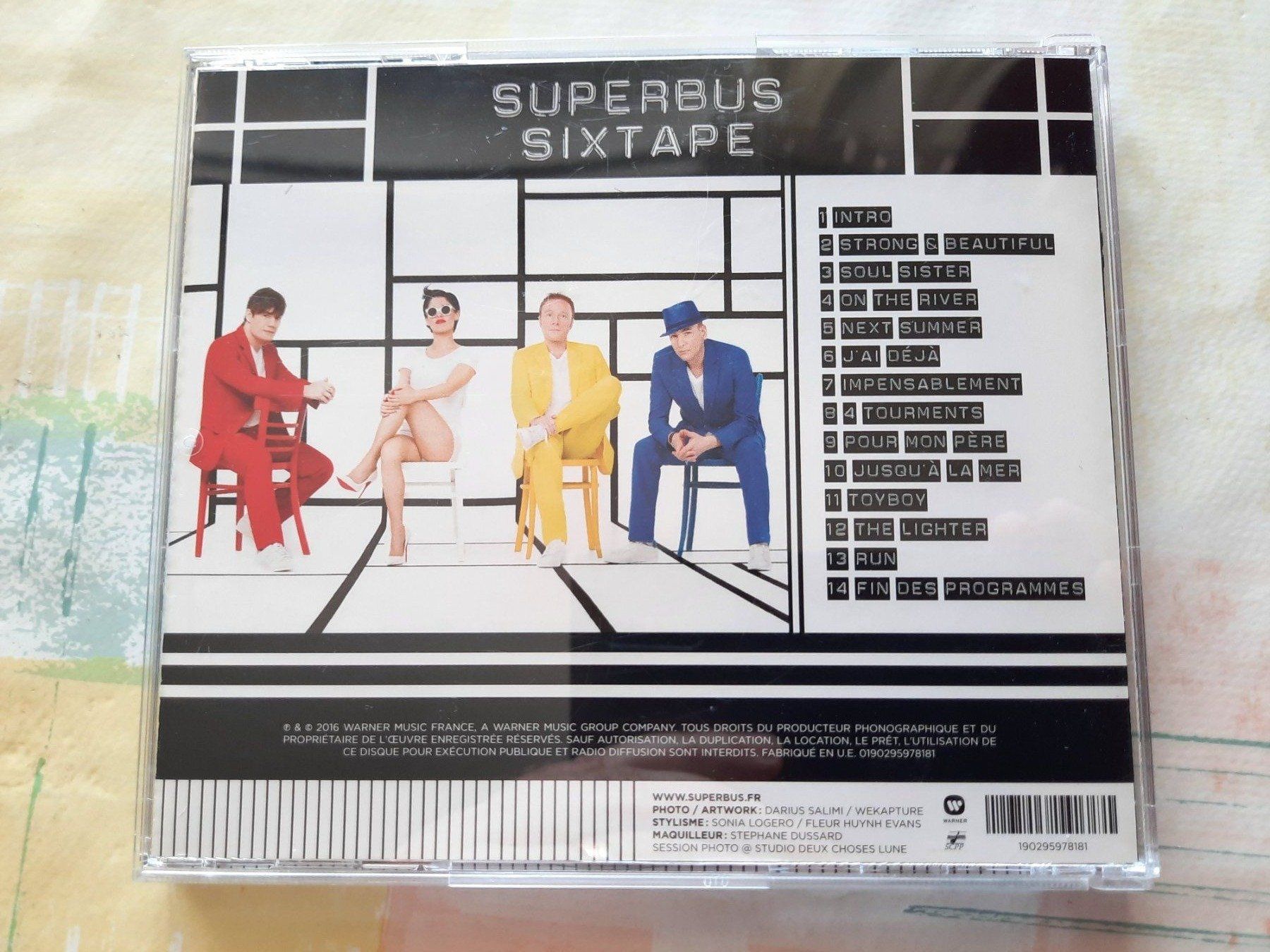 CDs: CD Superbus - Sixtape ( 2016 ) – D'occasion à Pully par bro_n52j 1