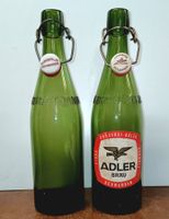 2 Bierflaschen Bier Brauerei Adler Schwanden Kundert u. Co.