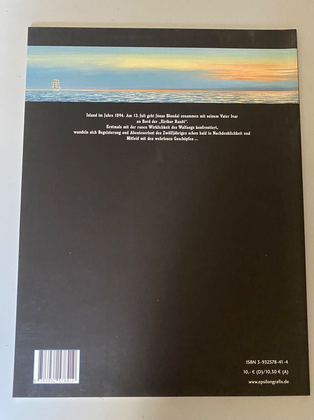 Fumetti: Jonas Blondal, Einzelband, Epsilon Verlag – Nuovo (secondo la descrizione) da Untersiggenthal venduto da Sascha630 1