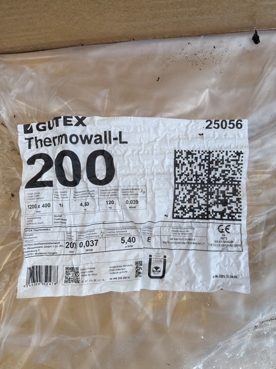 Servierplatten: 15,5m2 Gutex Thermowall-L Dämmplatten – Neu und originalverpackt aus Birsfelden von sla_w62j 1