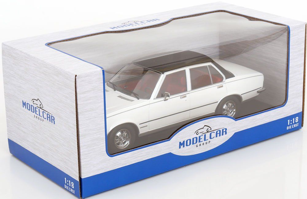 Opel Modellautos: Opel Commodore B GS/E Limousine 1972-1977 weiss / matt- – Neu und originalverpackt aus Gerlafingen von espero88 9