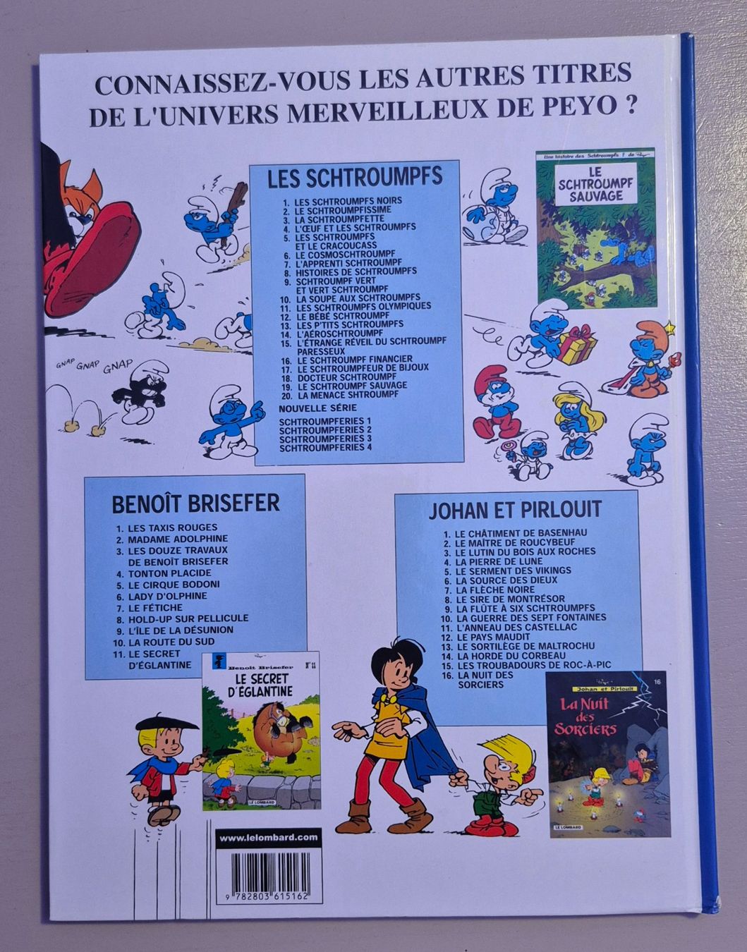 Comics: La Menace Schtroumpf - Première édition – Gebraucht aus Grand-Lancy von loi_599y 1