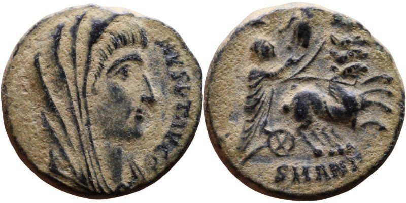 Tutti le monete: DIVUS CONSTANTINE I bronze nummus (337-340 AD) – Usato da La Sarraz venduto da classicworldcoins