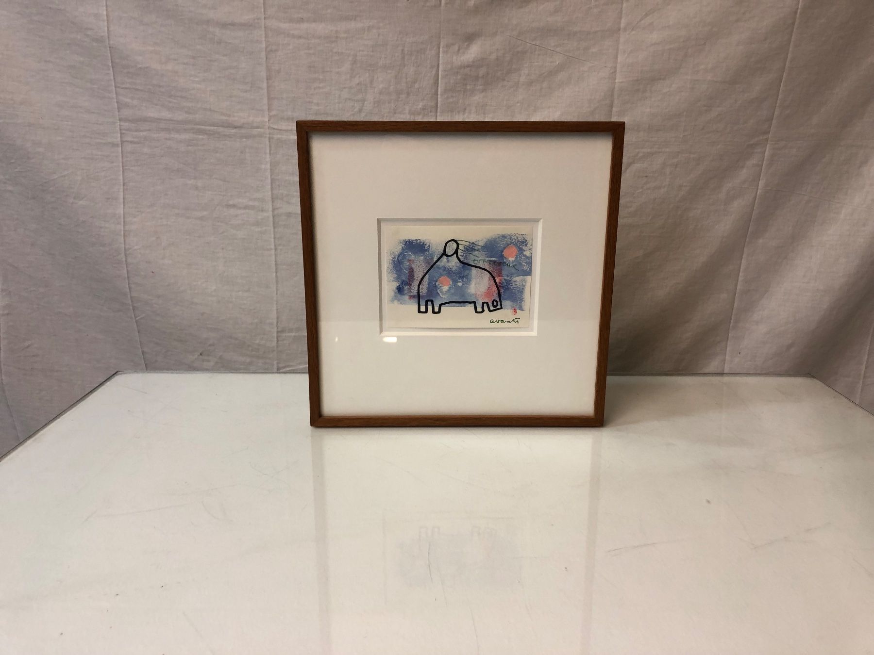 Dipinti: Giorgio Avanti No 718 "torocoeur" 10x15; 2001 – Usato da Brunnen venduto da Allerwaren 6