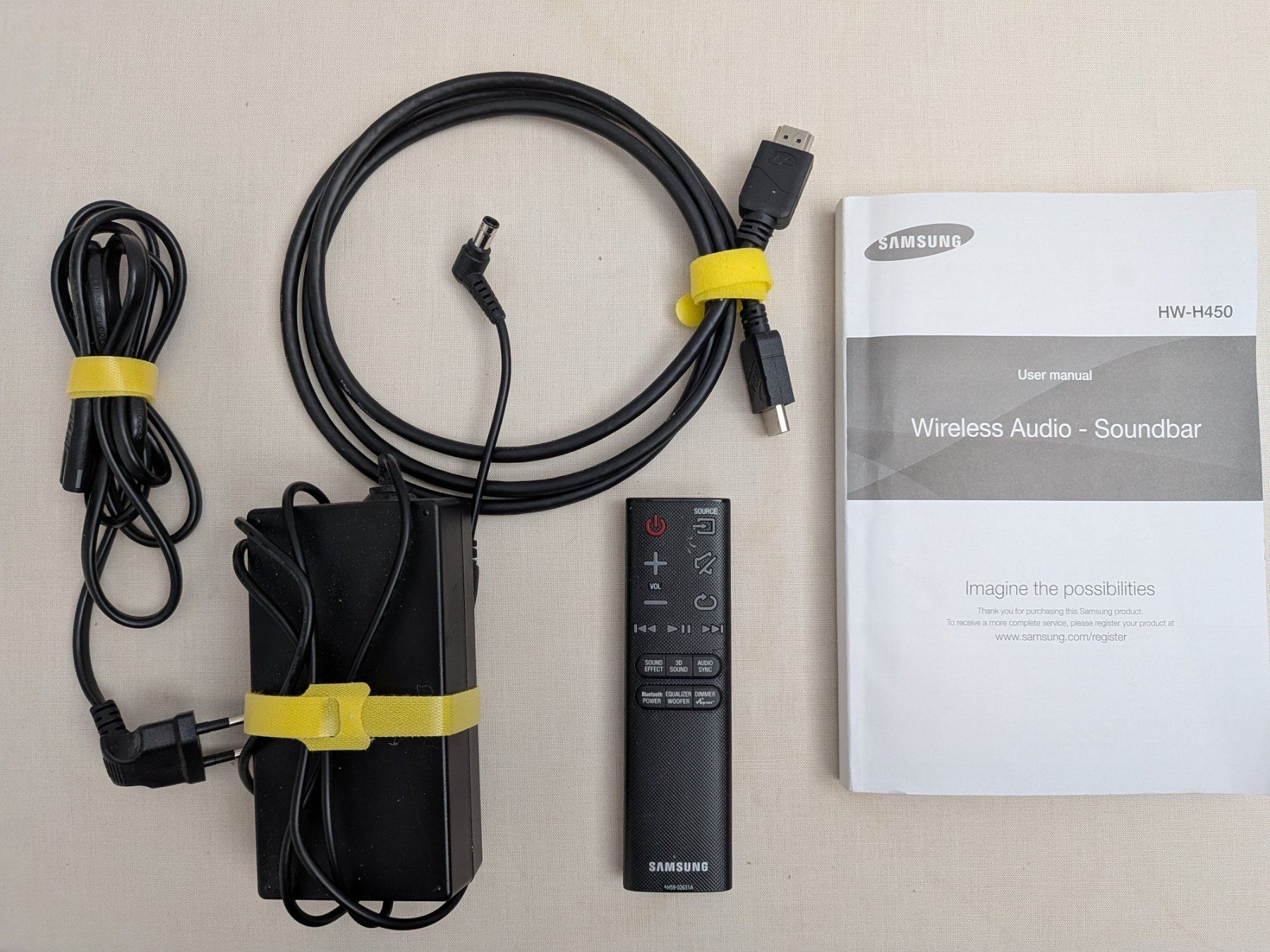 Samsung Heimkino: Barre-son SAMSUNG HW-H450 pour téléviseur – Gebraucht aus LAUSANNE von Fabir 4