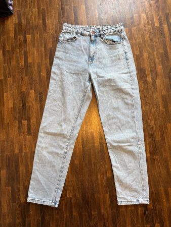 Zara Jeans Damen Gr. 36 Hellblau Mom Jeans Top Zustand!
