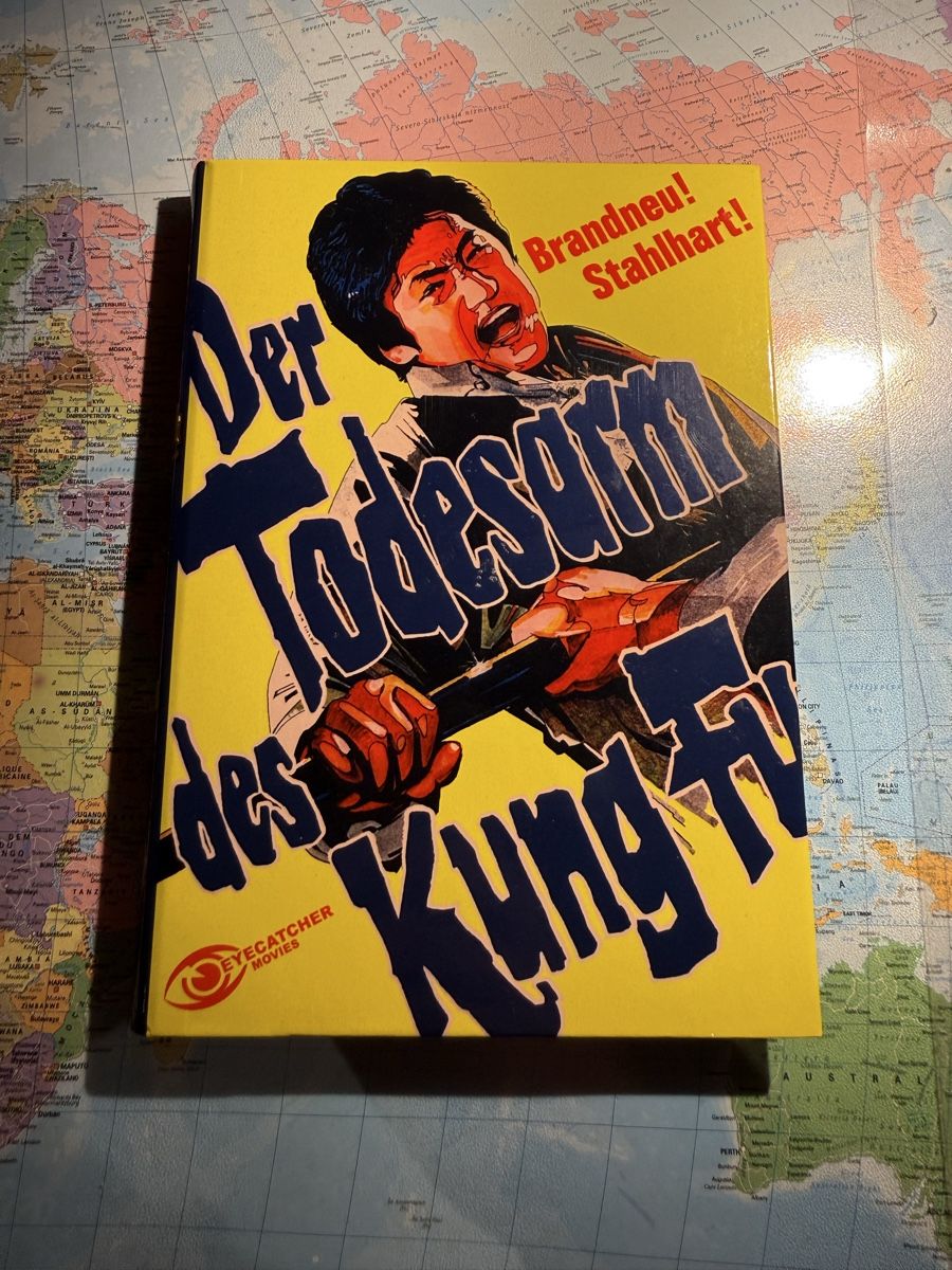 Tutti i DVDs: Der Todesarm des Kung Fu kleine Hartbox DVD – Usato da Flaach venduto da Filmklopper87