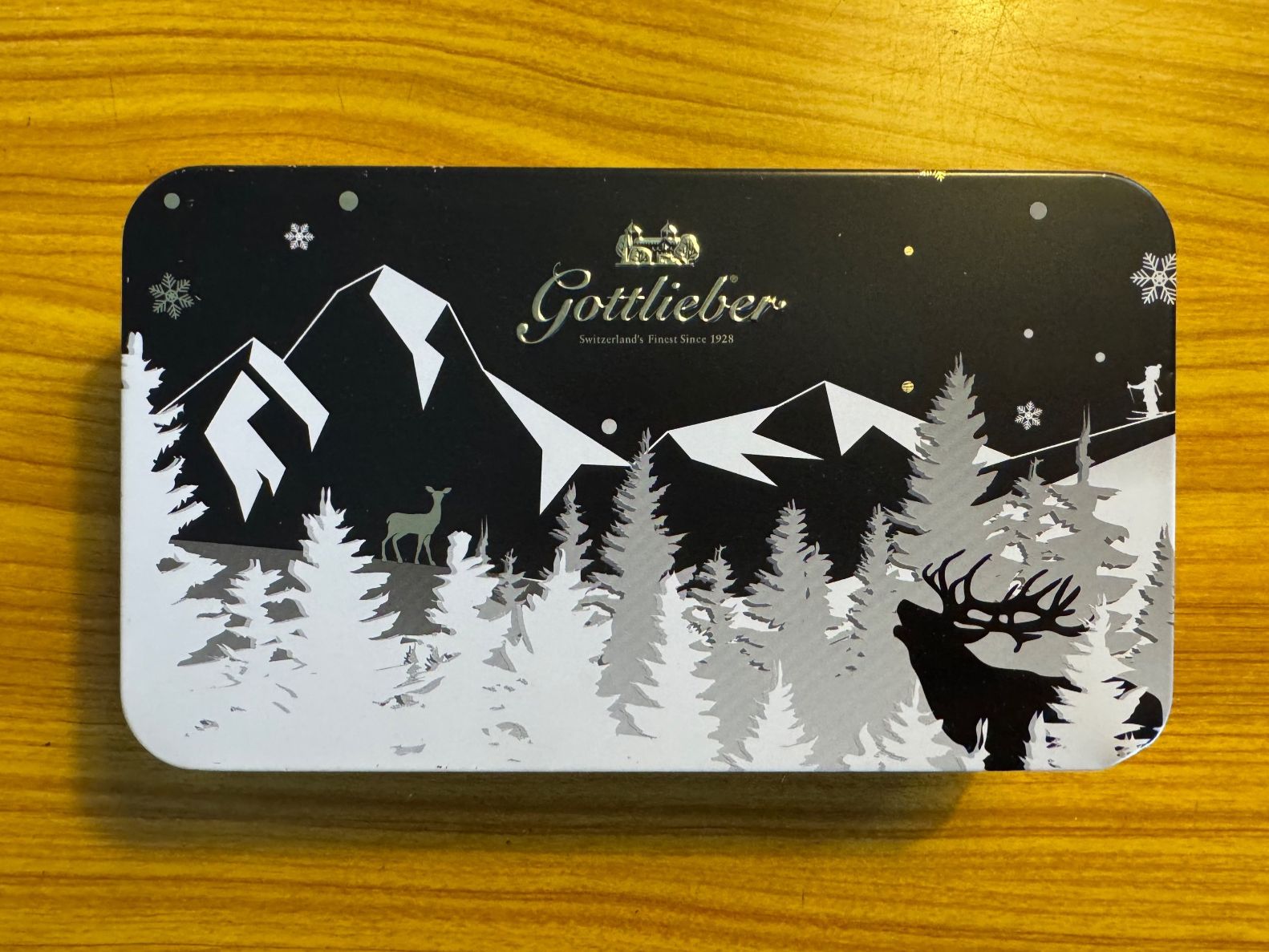 Altre Stoviglie: Blechdose Blechbox Box Geschenkbox Gottlieber Hüppen – Usato da Steffisburg venduto da smocky17