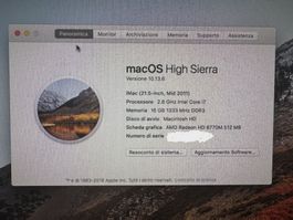 iMac 21.5" Mi 2011 Intel Core i7 16 Go RAM 2 To HDD