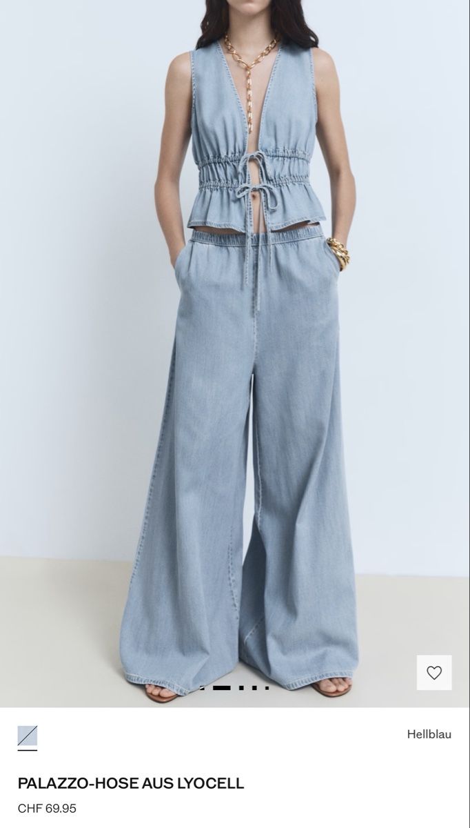 Mango Pantaloni: Neue Palazzo Hose – Nuovo e nell'imballaggio originale da Uitikon Waldegg venduto da MGC 3