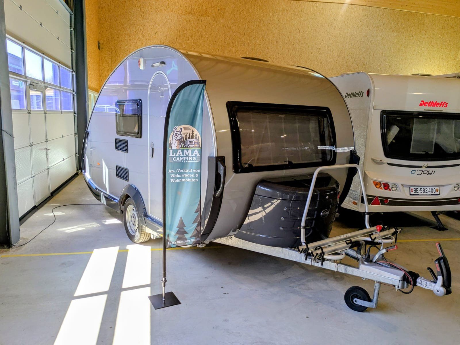 Tabbert Veicoli da campeggio: Wohnwagen T@B 400 Basic ab MFK - Mover - Sonnensegel – Usato da Busswil BE venduto da lama-camping