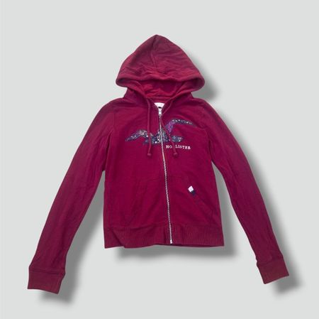 Hollister Y2K retro zip-up hoodie retro damen jacke pullover