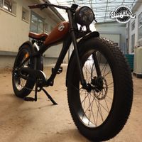 Easyrides Bad Bobber Retro E-Bike Braun