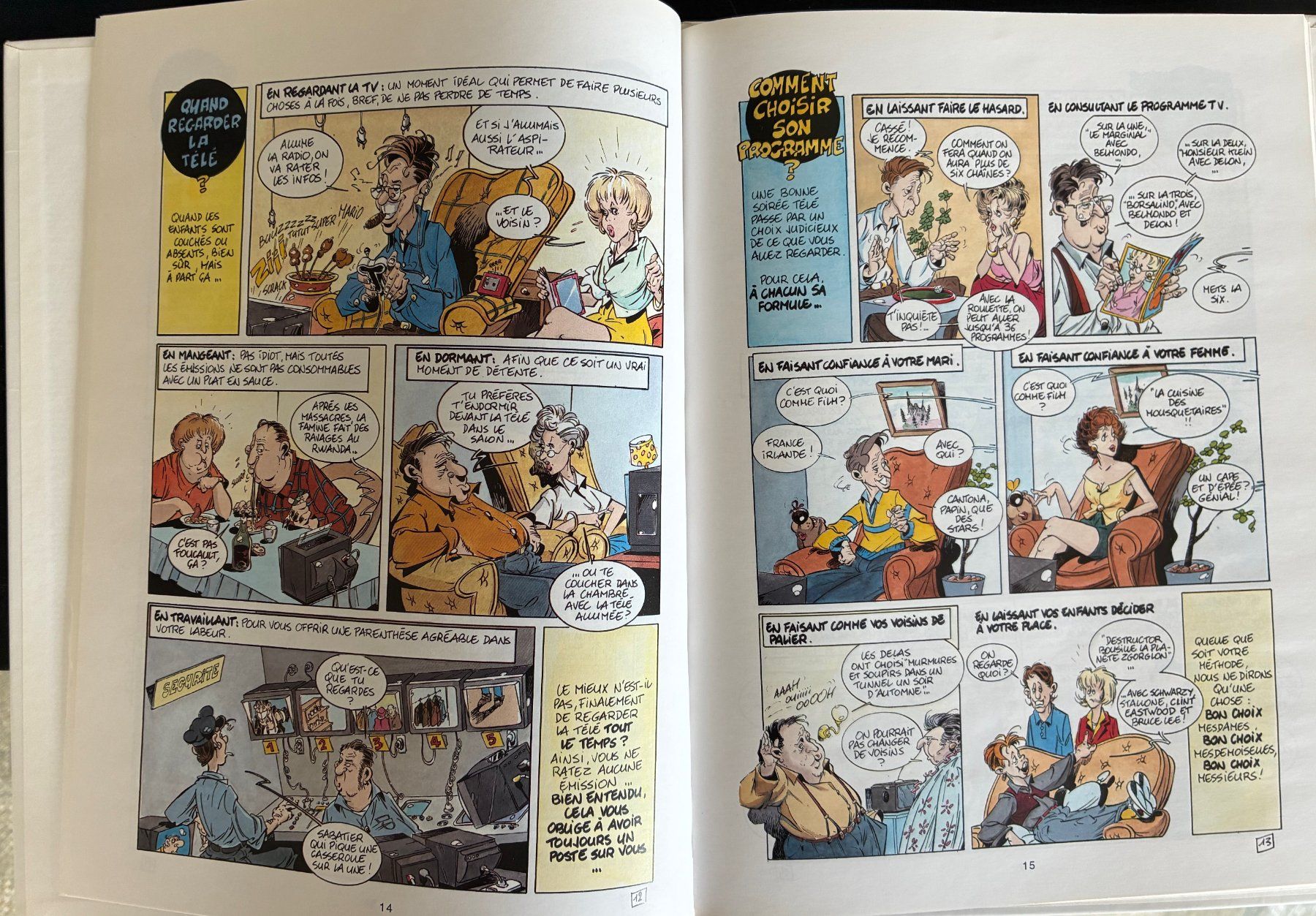 Fumetti: Le guide de la télé en bd – Usato da Moutier venduto da lebadin 1