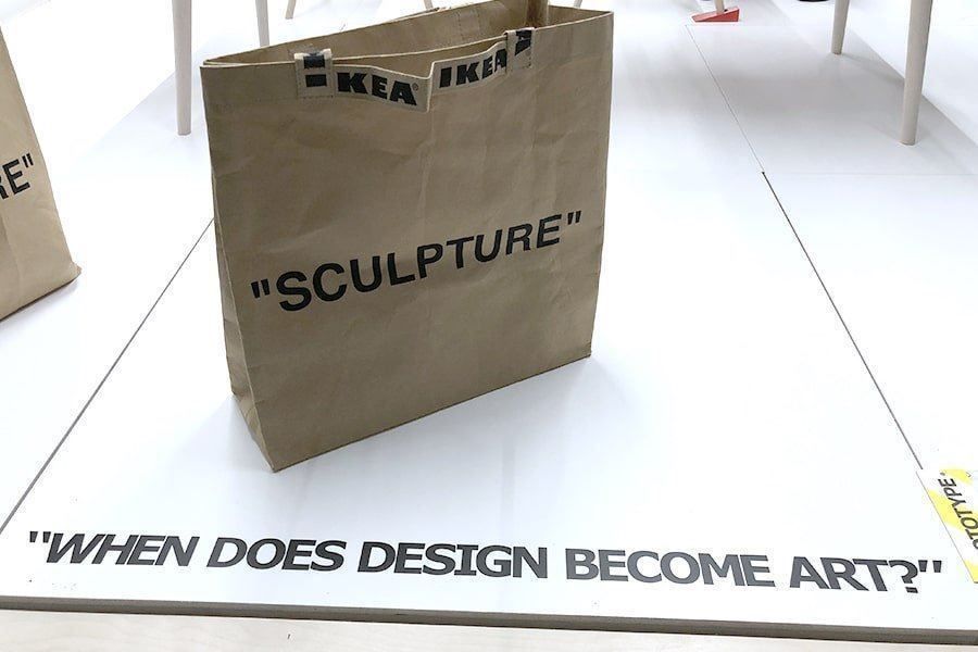 Ikea x virgil sale abloh bag