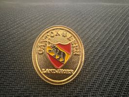 Seltener Abzeichen Kanton Bern Landjäger, Top Zustand!