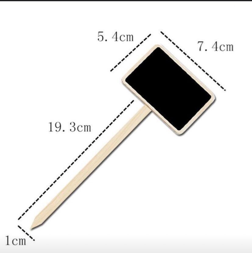 Articoli in legno: 10 Stück Mini-Tafeln aus Buchsbaum.NEU – Nuovo e nell'imballaggio originale da Seon venduto da Aaargauer01 1