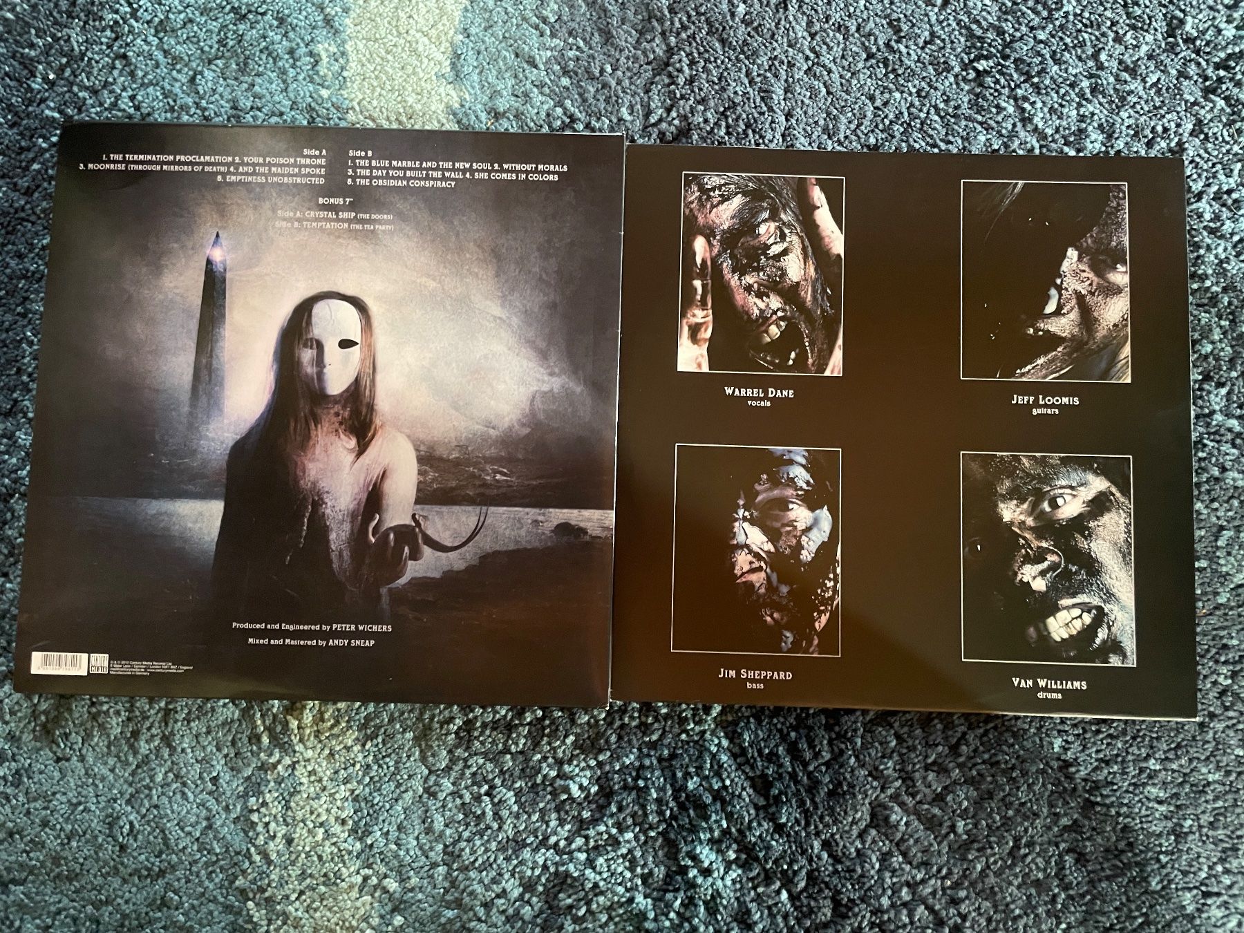Dischi in vinile: Nevermore – The Obsidian Conspiracy  LP 2010 – Usato da Neuenhof venduto da django3001 2