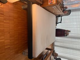 Bettgestell mit Lattenrost und Matratze 140x200cm