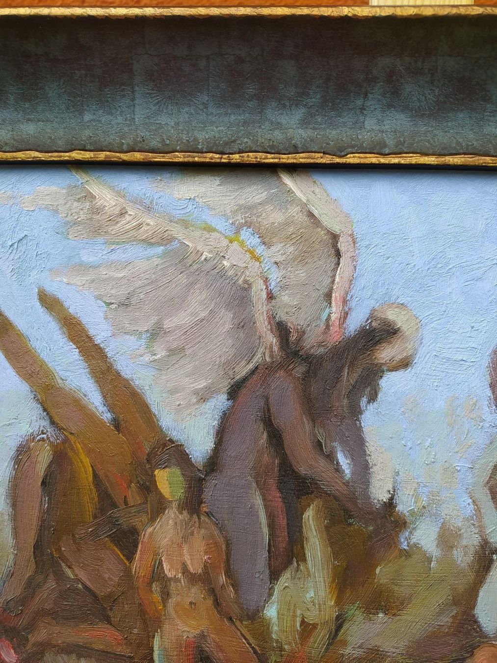 Gemälde: Ölgemälde - die Orgie, unsigniert – Gebraucht aus Bretzwil von nefith 1