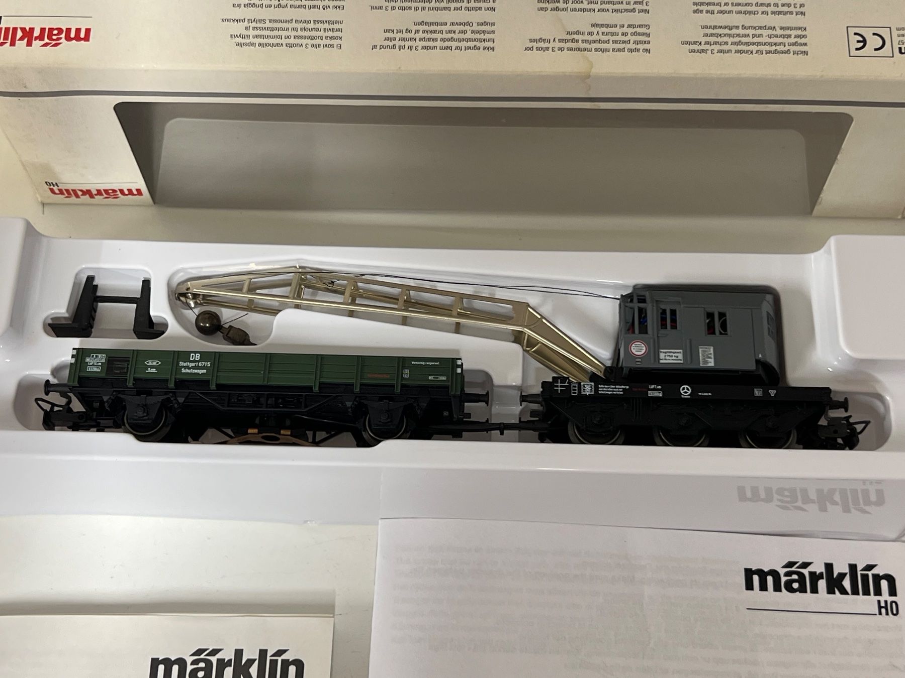 Märklin Trains électriques: Märklin 46717 Kran Epoche lll Digital – Neuf (Voir description) à Neuenhof par ludovicco 1