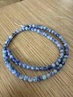 Runde 4 mm Fleck Jaspis Perlen- neu
