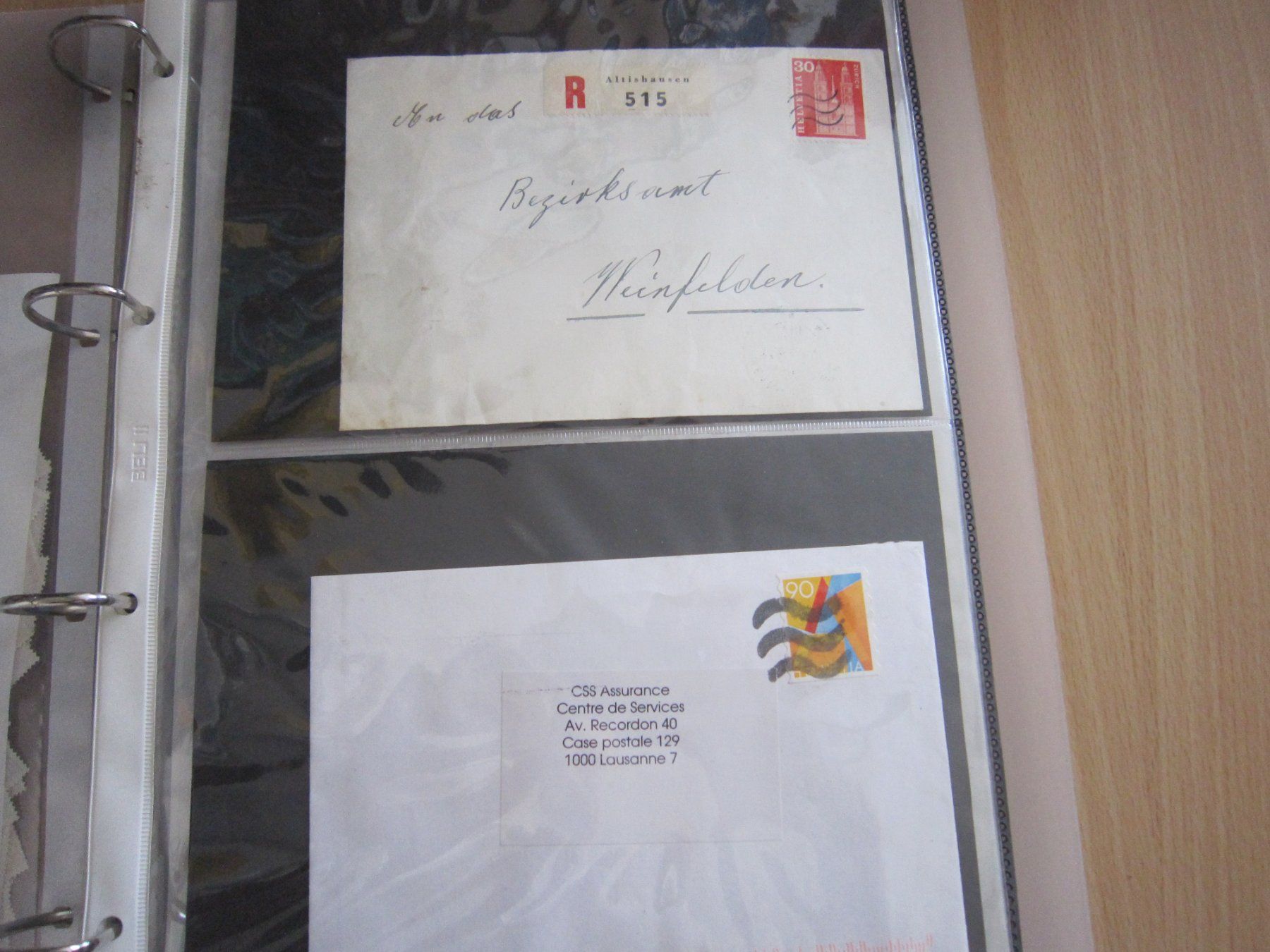 Tutti i francobolli: Ordner mit Marken: Spezialstempel!!! SELTEN – Usato da Giubiasco venduto da sal_9j6w 1