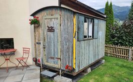 Charmanter, hochwertig ausgebauter Bauwagen
