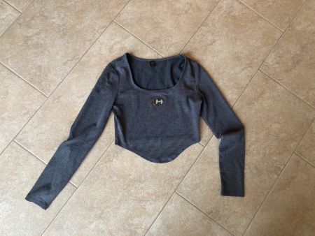 Shein Rippstrick Top/Shirt , Grösse S